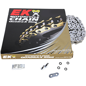 Enuma Chain (EK) 530 ZVX3 - Sportbike Chain- 160 Links - Chrome