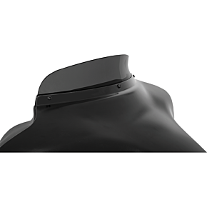 Memphis Shades Spoiler Shield - 3" - Dark Black Smoke - FLH '96-'13 MEP87910