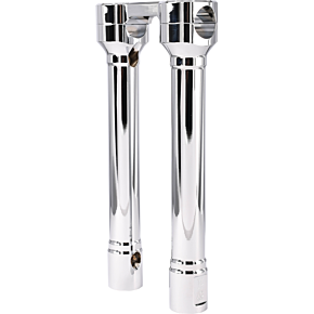 Risers - Hole Shot - 10" - Chrome TSC-1010-3