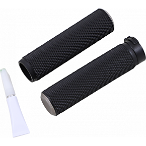 Grips - Knurled - Cable - Titanium 07-338
