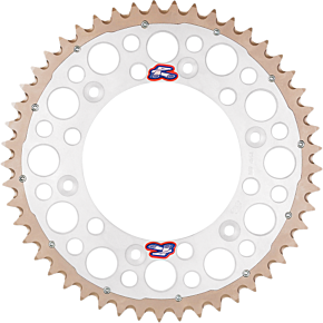 Renthal Twinring™ Rear Sprocket - 48 Tooth - Silver 1540-520-48GPSI
