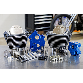 132" Power Package Engine Performance Kit - Chain Drive - Oil Cooled - Highlighted Fins - M8 310-1231