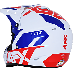 FX-17 Helmet - Aced - Red/White/Blue - Small 0110-6479