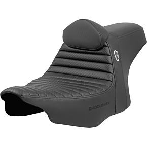 Pro Series SDC Performance Seat - Tuck-n-Roll - w/ Backrest - FLH/FLT '23-'24 SC82307TB