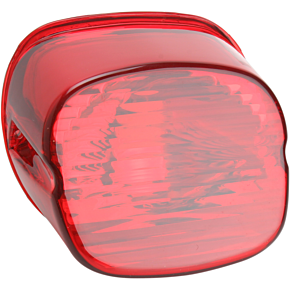 Laydown Taillight Lens - Red 2010-0781