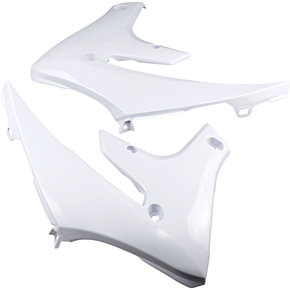 Cycra PowerFlow Shrouds - White 1CYC-1784-42