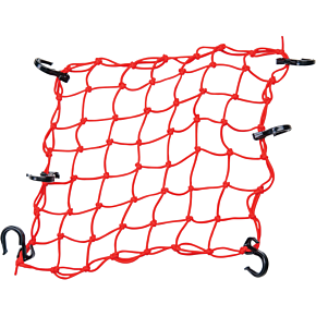 Powertye Mfg Adjustable Cargo Net - Red 50151