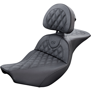 Saddlemen Roadsofa™ Seat - Lattice Stitched - Backrest - Indian