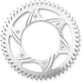 Vortex Aluminum Sprocket - Silver - Rear - 43 Tooth 528A-43
