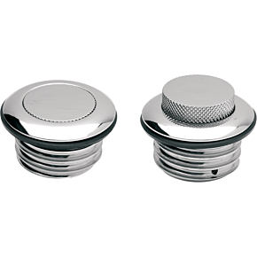 Gas Cap - Non-Vented Pop-Up - Chrome 0703-0290