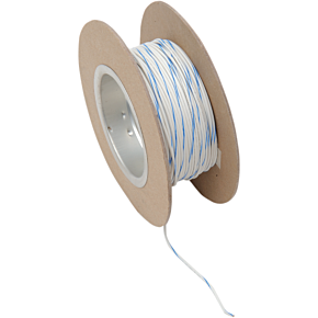 #18-gauge White/blue Stripe 100' Spool Of Primary Wire