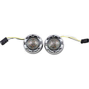 Custom Dynamics Bullet Turn Signal JAE - Chrome - Smoke Lens PB-BR-AW-JAE-CS