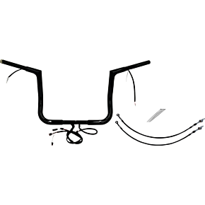 Fat Baggers Inc Handlebar Kit - Flat Top - 12" - Black 701212-B