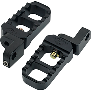 Joker Machine Adjustable Stubby Footpegs - Black - XL 08-642-3B