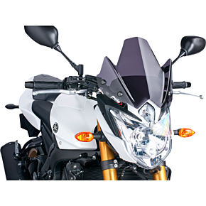 PUIG New Generation Windscreen - Dark Smoke - FZ8