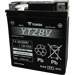 AGM Battery - YTZ8V YUAM728ZV