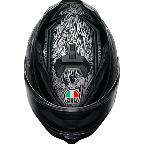 K7 Helmet - Damascus - Black/Silver - Large 2118399004-010-L