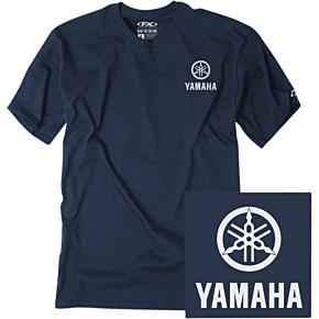 Yamaha Icon T-Shirt - Navy - Large 24-87204