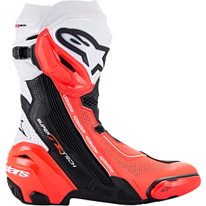 Supertech V Boots - Black/Fluo Red/White - US 12 / EU 47 2220121-124-47