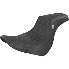 Seat - Pro Series SDC Performance Without Backrest - Full Lattice Stitch/Lumbar Gripper - Black SC81829DB