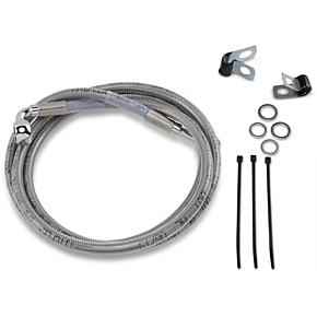 Brake Line - Front - +6" - Stainless Steel 1741-2659