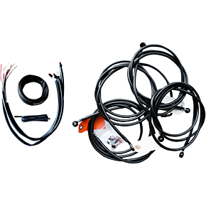 La Choppers Cable Kit - 15" - 17" Ape Hanger Handlebars - Midnight LA-8053KT2-16M