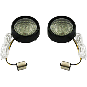 Bullet Turn Signal - 1156 - Gloss Black - Smoke Lens PB-BB-AW-1156BS