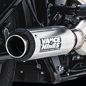 2-into-1 Supersport Exhaust System - Brushed - Softail 27337