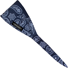 Old School Bandana - Black/White Paisley OSB1-1001