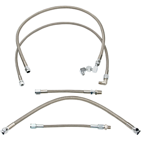 Oil Line Kit - Stainless Steel - Sportster 0711-0039