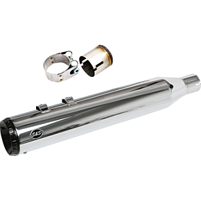 2-into-1 Swindler Exhaust Conversion Kit - 4-1/2" - Chrome - M8 Touring 550-1142