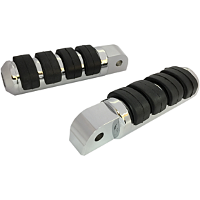 Passenger Soft-Ride Chrome Foot Pegs - Softail 1620-1847