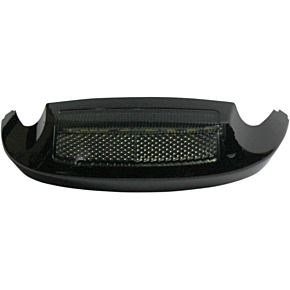 Custom Dynamics Led Front Fender Tip - Amber LED/Smoke Lens -Black GEN-FT-AS-BLK