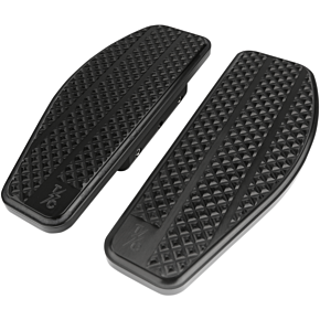 Thrashin Supply Co Passenger Floorboards - Black - FL TSC-2205-1