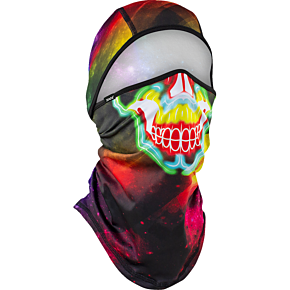 Sportflex® Convertible Balaclava - Electric Skull WB4L098