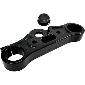 Upper Triple Tree - Black Anodized - '08-'17 FXD 10-330B