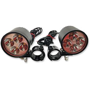 Black LED Driving Light DLLED125BK