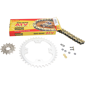 Chain and Sprocket Kit - Kawasaki - KFX 450R - '08-'14 5QUAD/094KKA019