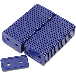 Support Plates - Blue - Double - 48 Pack ADG-3795-48