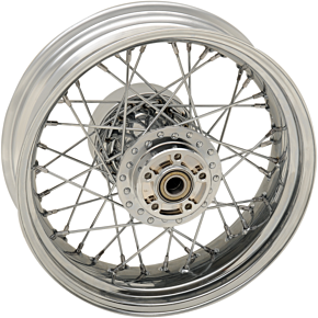 Rear Wheel - Single Disc/No ABS - Chrome - 16"x5.00" - '09+ 0204-0521