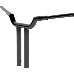 Handlebar - Valley - T-Bar - 16" - Black LA-7344-16B