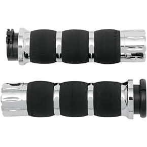 Grips - Rival - Air Cushioned - Chrome AIR-90-RIV