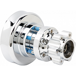 Hub - Without TPMS - Rear - Chrome 71-755