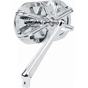 Mirror - Side View - Caged Series/10 Gauge - Chrome - Left 13-161