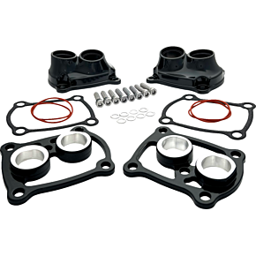 Tappet Cover - Tap-It-Right Kit - Gloss Black/Gloss Black - M8 TIR-BB