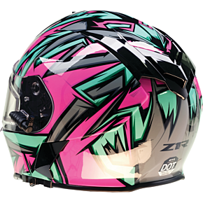 Warrant Helmet - Neuron - Pink/Teal - Small 0101-17210