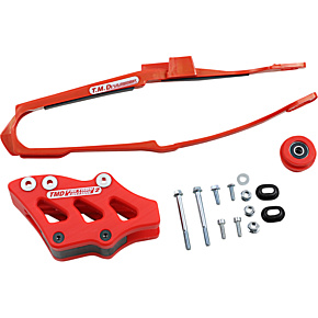 Tm Designworks Chain Guide/Slider - Honda - Red DCK-OR11-RD