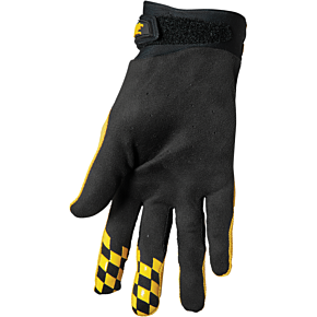 Hallman Digit Gloves - Black/Yellow - XL 3330-6780