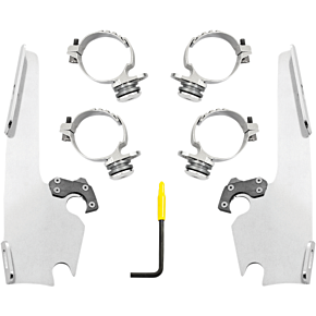 Batwing - Mounting Kit - Polished - FXLR MEK2036