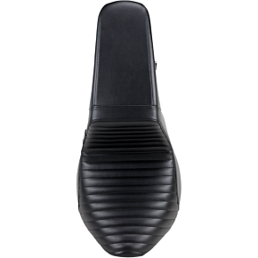Kickflip Seat - Pleated - Black - Softail '18-'21 LYF-590PT